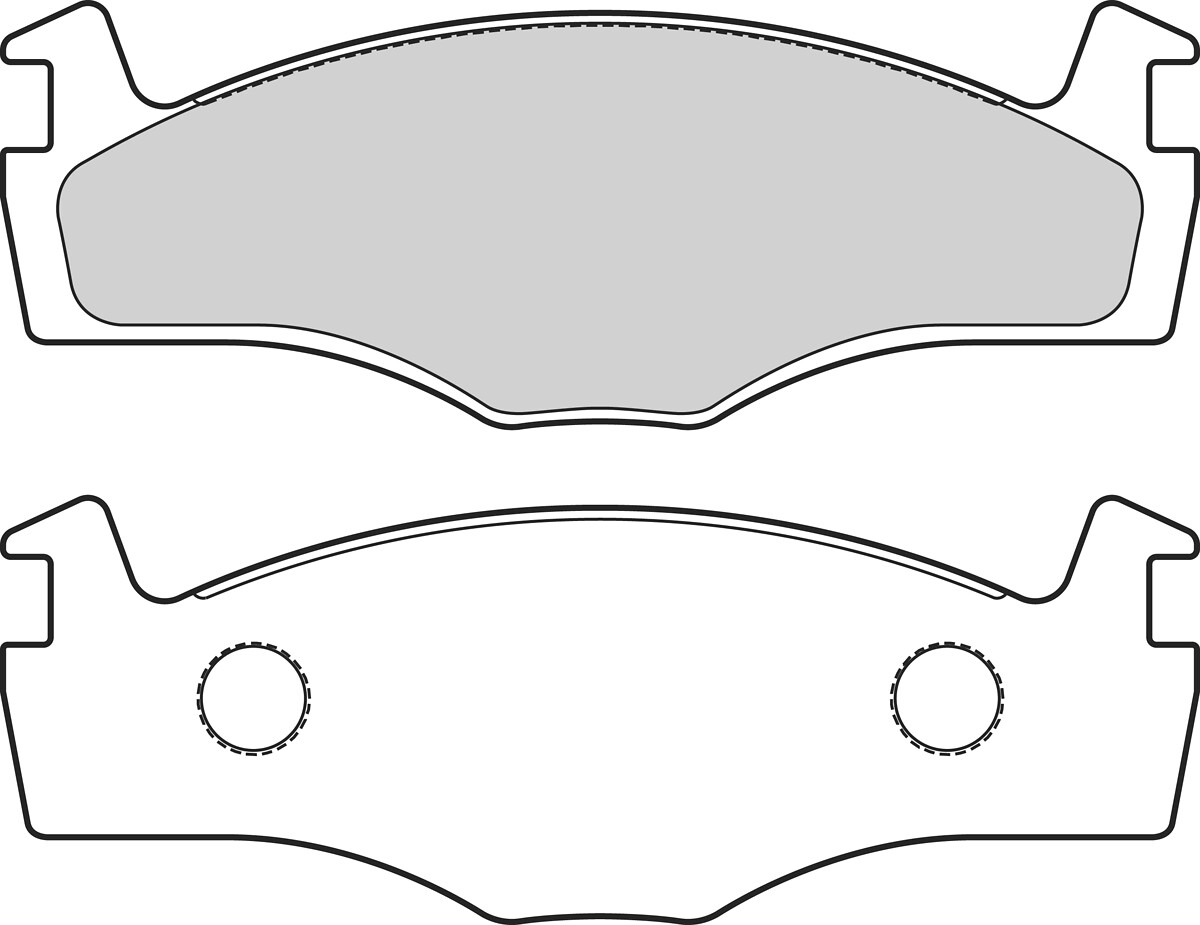 BRAKE PADS FIRST VOLKSWAGEN GOLF III FR